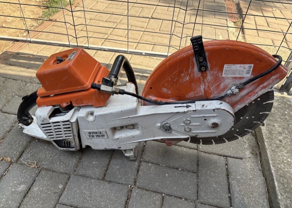 Drujba Sthil TS 760 de taiata Asfalt Beton Fier