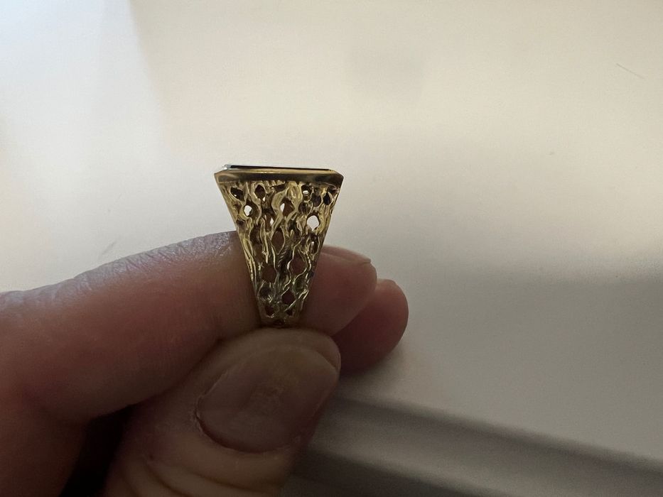 Inel aur 14 k barbati