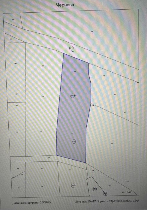 Продава се Парцел в Варна, Морска градина - 3609 кв.м за 15 €/кв.м - Снимка #1