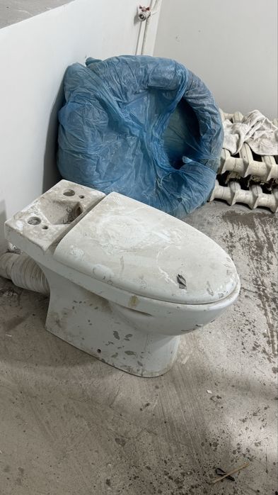 Строительный унитаз