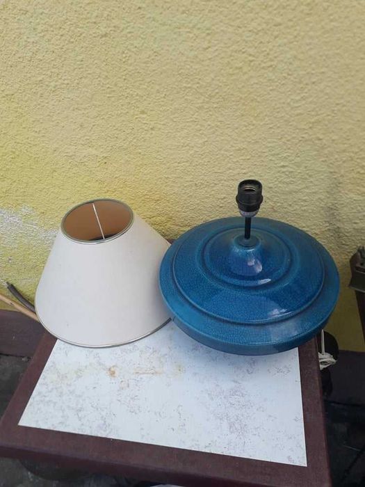 Veioza portelan albastra