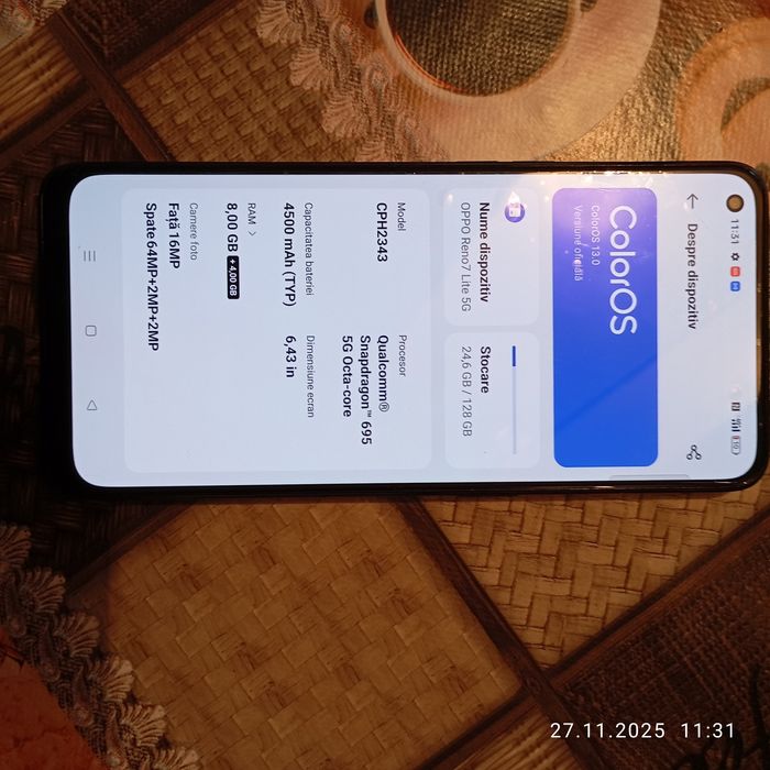 Oppo reno7 lite 5G