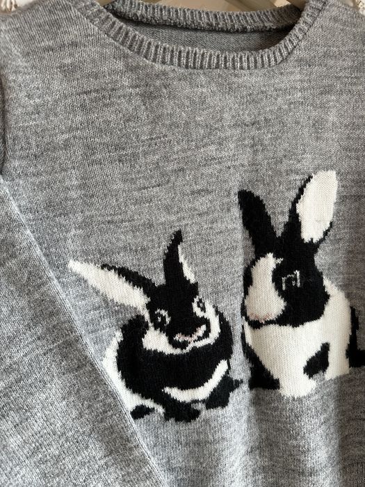 Дамски сив пуловер