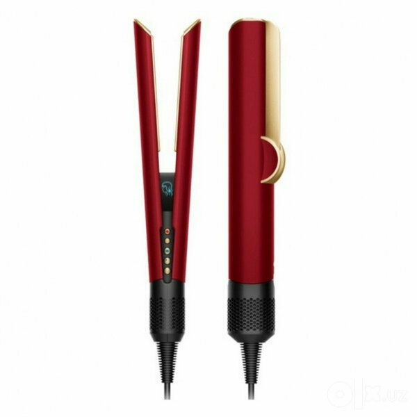 Выпрямитель для волос Dyson Airstrait HT01, Red Velvet / Gold с кейсом