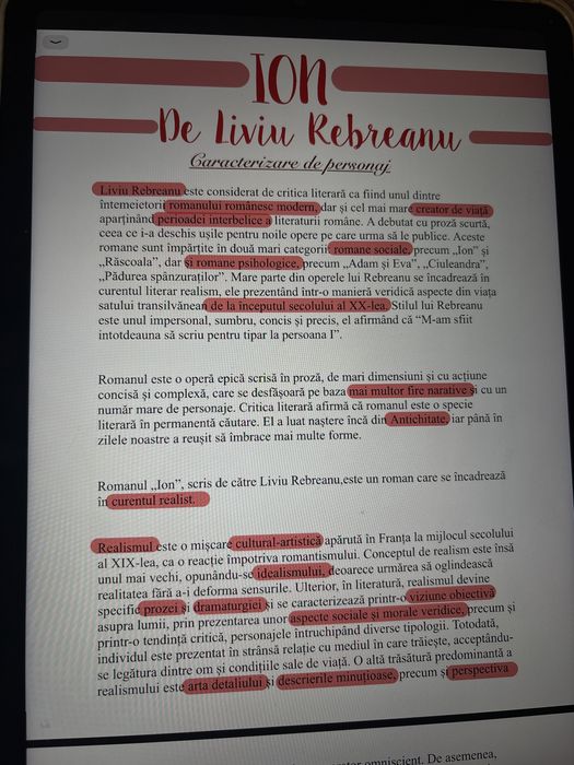 Eseuri romana Bac