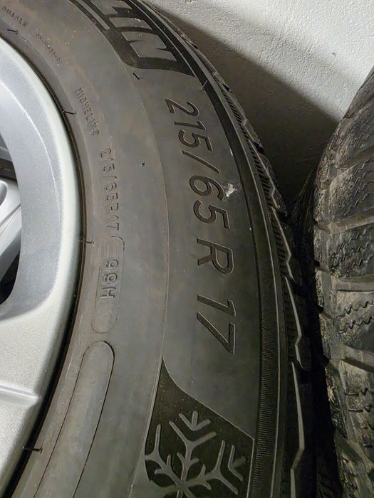4 бр зимни 215/65/17 Michelin Pilot Alpin 5 22г