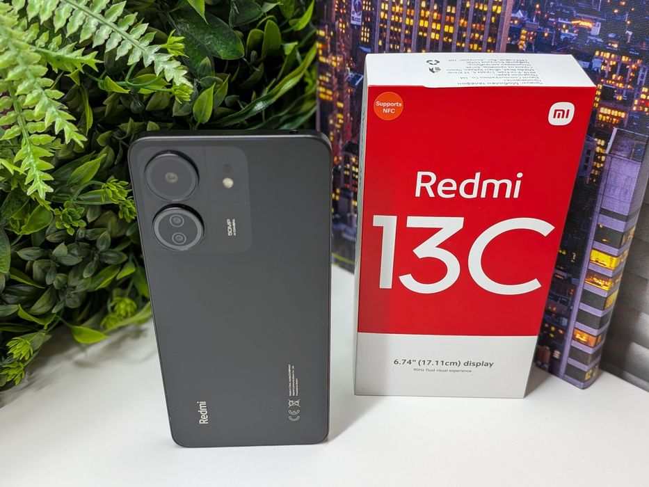Xiaomi Redmi 13C 128GB Black Гаранция