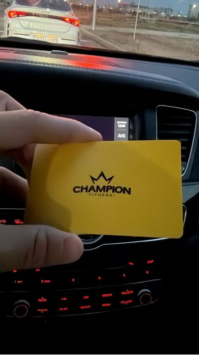 Продам абонемент champion fitness
