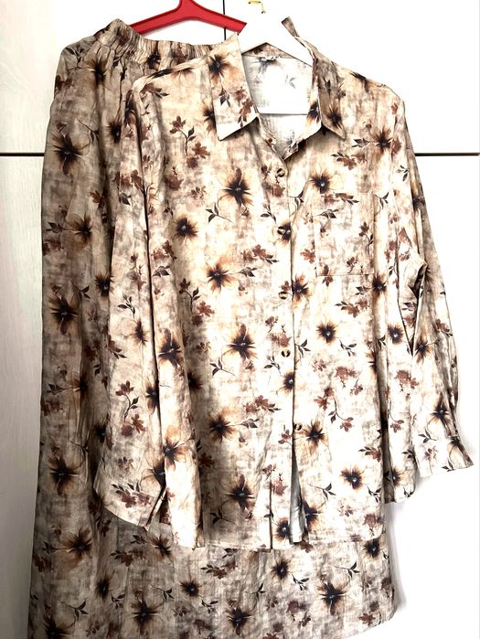 двойка рубашка и юбка