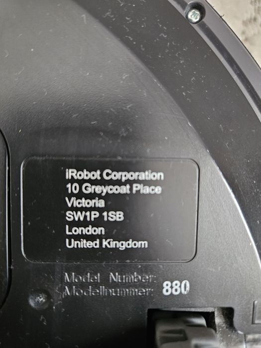 Прахосмукачка робот iRobot Roomba 880 Филтър HEPA Навигация iAdapt