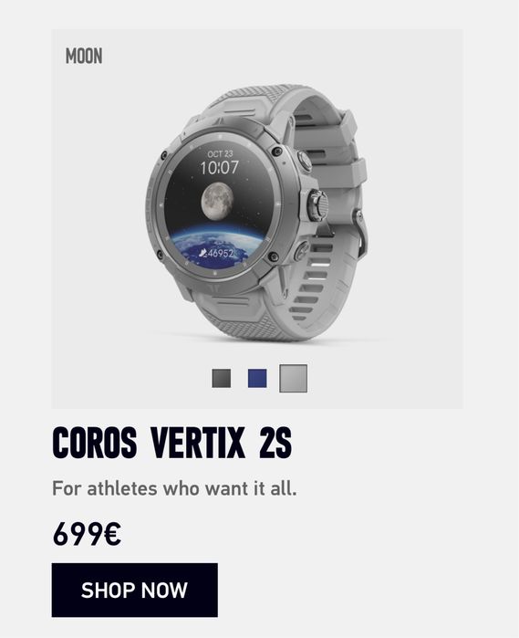 **НОВ** Coros Vertix 2s