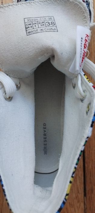 Високи кецове RESERVED. Номер 38 в отлично състояние
