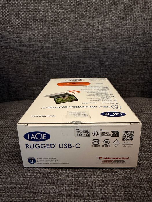 Hard Disk Extern Lacie Rugged 4TB 2.5 inch USB-C