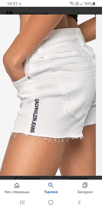 Calvin Klein Jeans Mid Rise Weekend Short  25 , 27, 29 НОВО ОРИГИНАЛ!