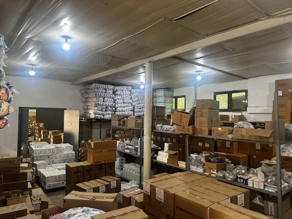 Склад, цех, 12 соток, 600 кв м. Пром зона. Учтепа, орикзор олдида