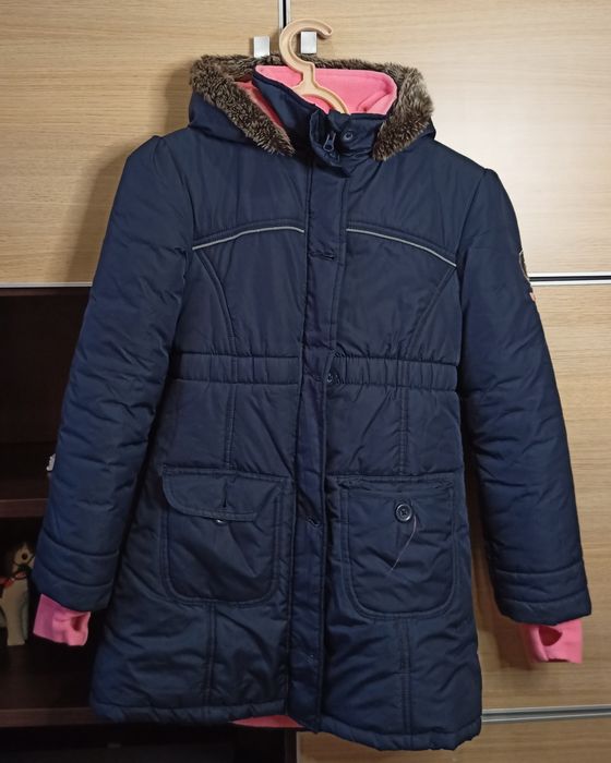 Детский пуховик, тёплый.