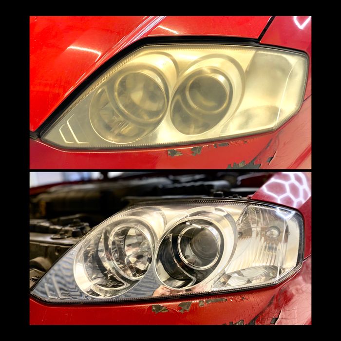 АКЦИЯ!! Комплект Лампа за химическо полиране на фарове