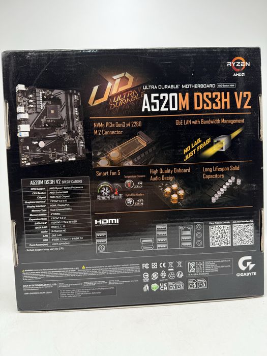 Placa de baza Gigabyte A520M DS3H V2 Sigilata