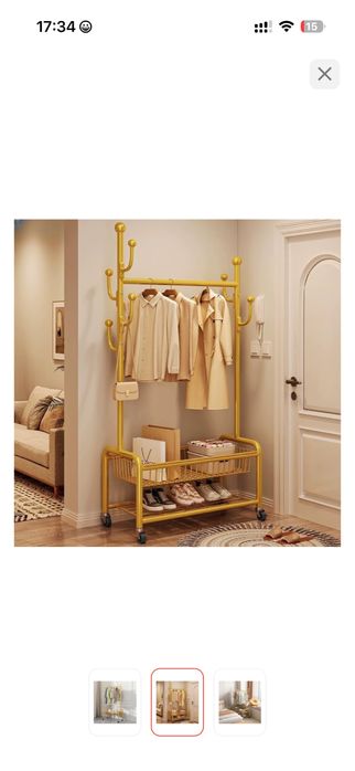 Вешалка напольная (стойка для вещей)