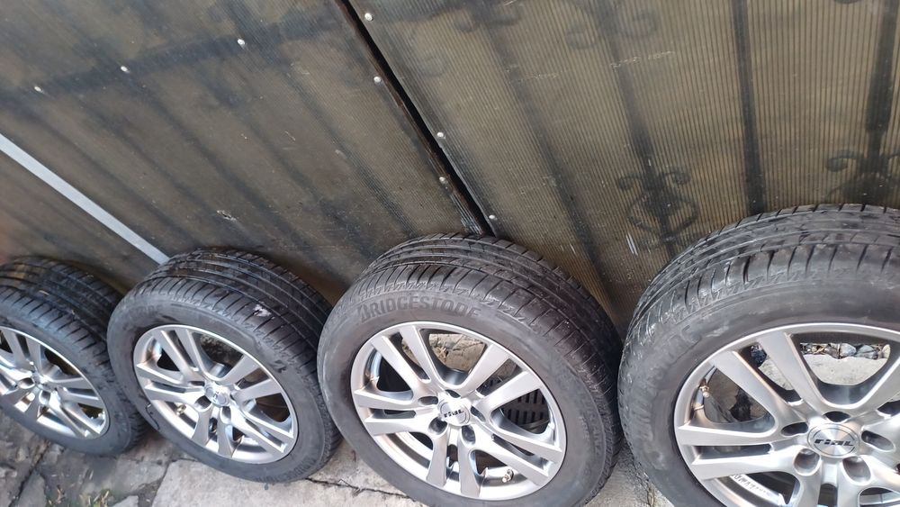 Jante magneziu audi vw cu cauciucuri  5x112 pe 16 Import Germania