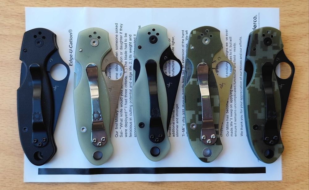 Spyderco Paramilitary 3 C223