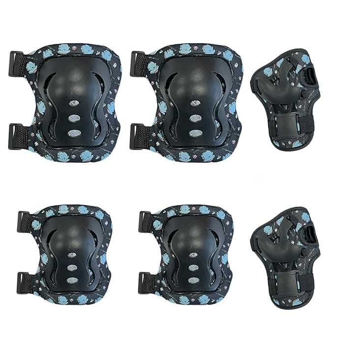 Детски наколенки РА1011 - 6бр / к-т - Два цвята