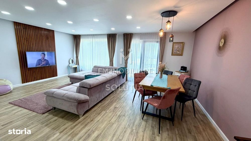 Casă D+P+M modernă | Complet mobilată | Teren 784 mp | Ocoliș