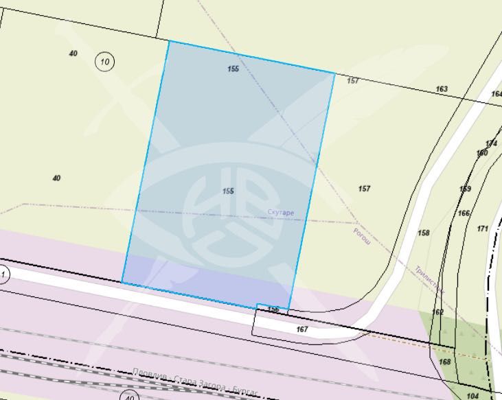 Продава се Парцел в с. Скутаре, Област Пловдив - 4382 кв.м за 53 €/кв.м - Снимка #1