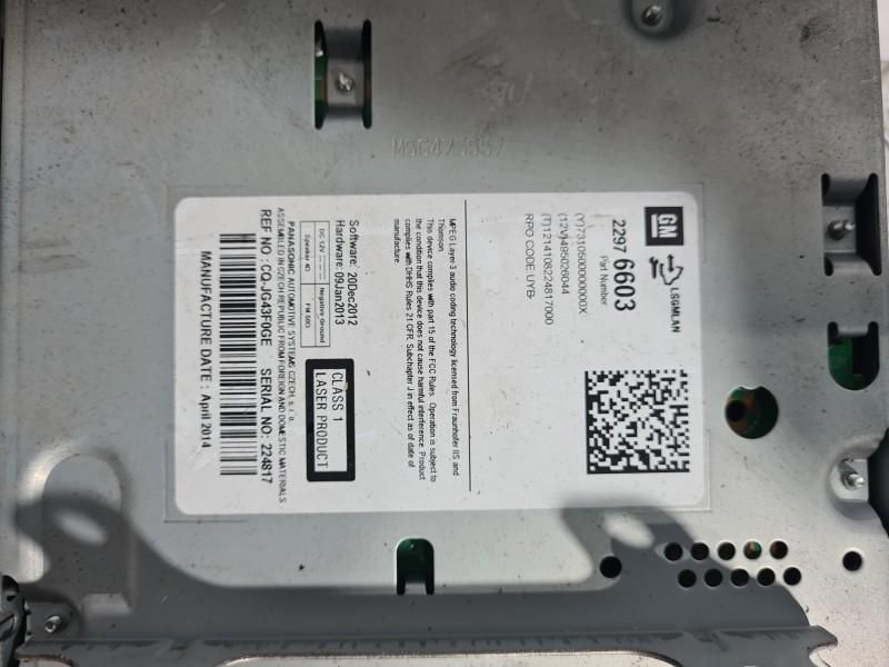 CD Player Opel Astra J Facelift