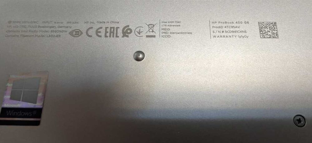 HP Probook 450G6-I3-8мо-16РамНавми