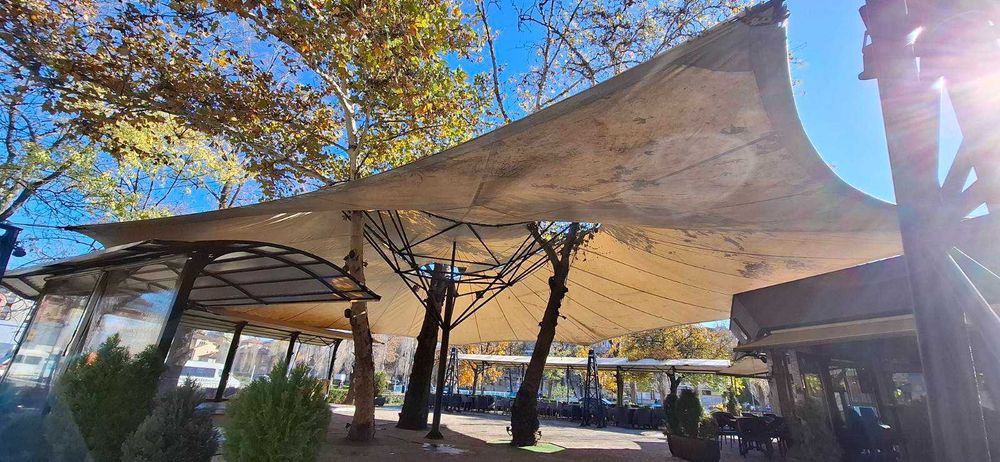 Тента - сенник за засенчване - 220 кв.м.