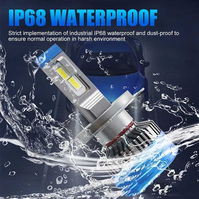 Set de 2 becuri led K11 H1 H7 H8 H9 H11 HB3 HIR2 40w/bec Canbus