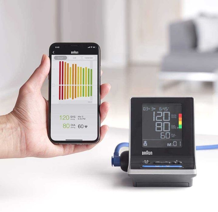 Апарат за кръвно BRAUN ExactFit 5 Connect