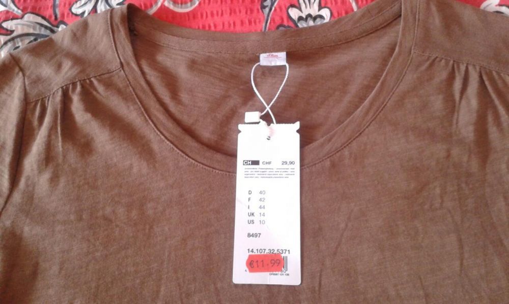 Tricou original S.Oliver, marimea 40