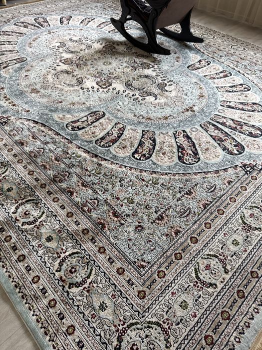 Ковер шикарный бирюзовый 4*5