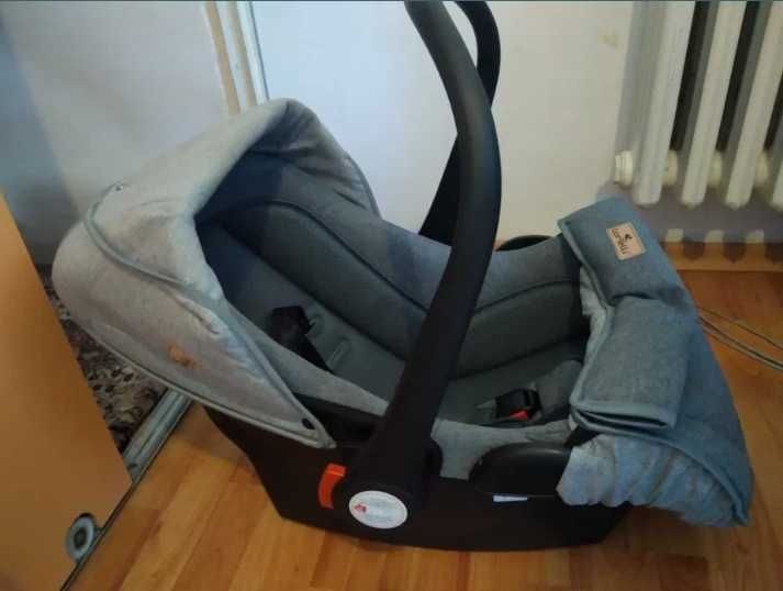 Бебешка количка Lorelli Mia 2 в 1 и кош за новородено и зимно чувалче