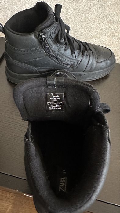 Ботинки ZARA 39 размер демисезонные