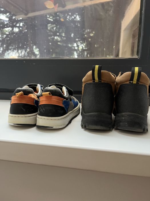 Ботинки демисезонные кожаные 27