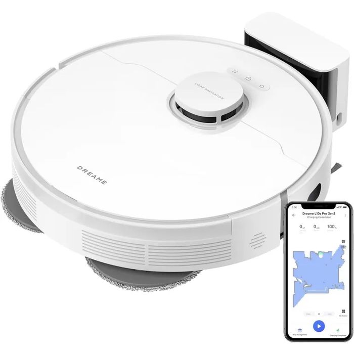 Прахосмукачка робот Dreame L10s Pro Gen 3 (13.000Pa)