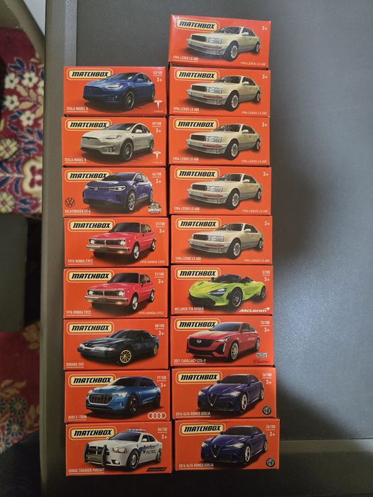 Колички matchbox