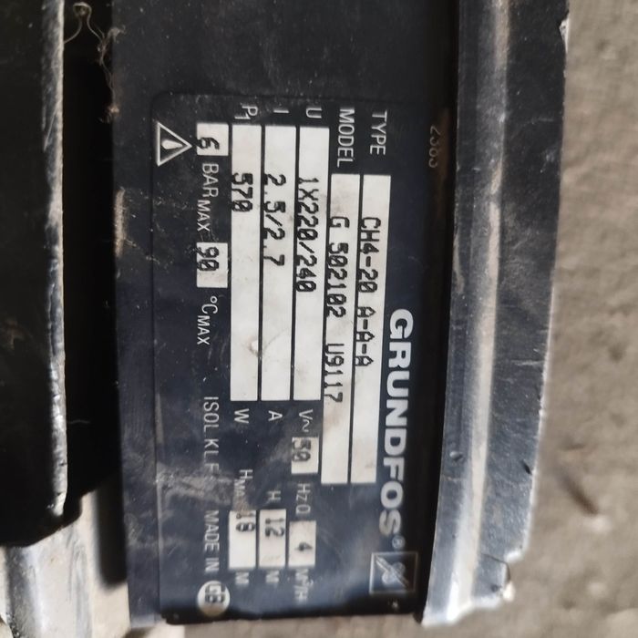 Насосы рабочие для воды