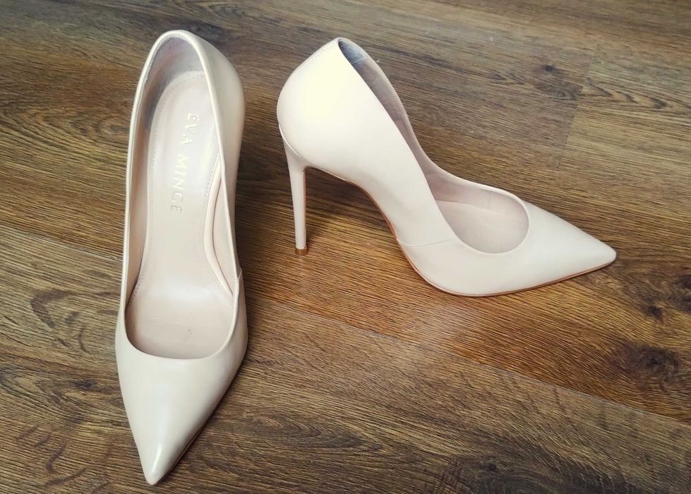 EVA MINGE Уникални обувки, оригинални, р-р 38.5, перфектни, с кутия