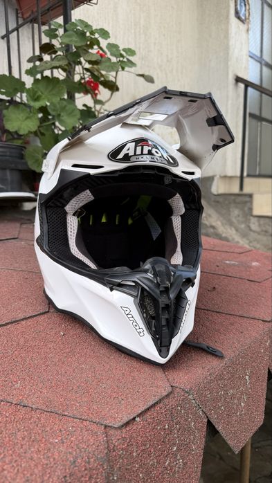 Alpinestars tech 7 enduro и каска Airoh twist 2