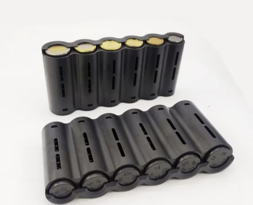 8/6 слотов органайзер за евромонетници