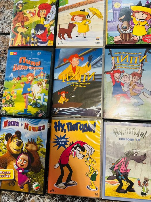 Предлагам дискове с детски филми