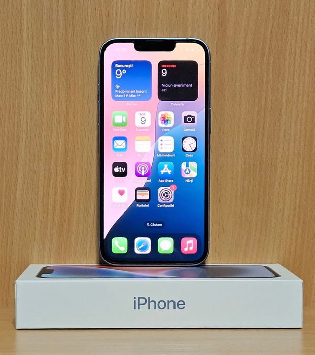 iPhone 13 full box 100% baterie liber de retea