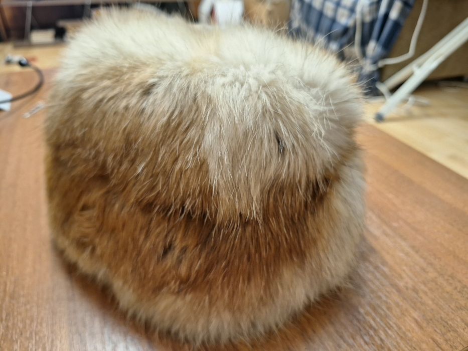 Căciulă din blana naturala de vulpe