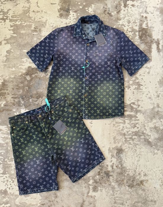 Compleu blugi Louis Vuitton barbat