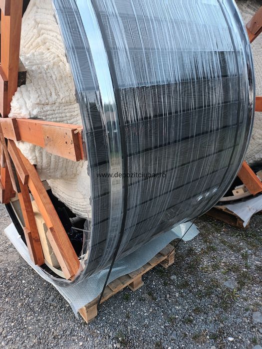 Ciubar din fibra de sticla, Wellness,cu hidromasaj,led,capac IZOLAT