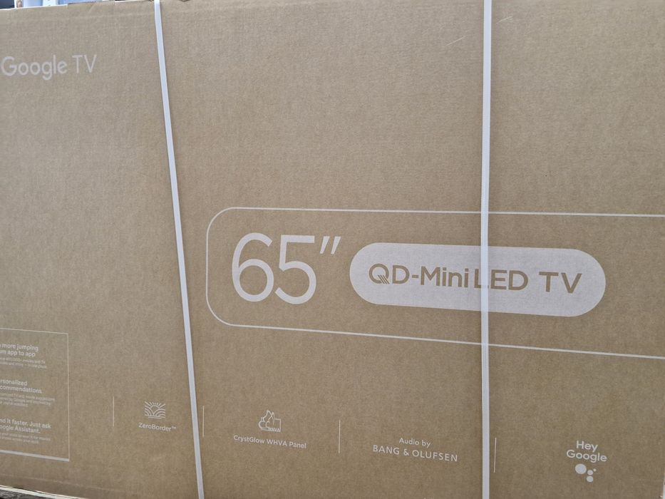 Televizor Mini LED TCL 65Q8C, 164 cm, Google TV, Ultra HD 4K, Clasa D